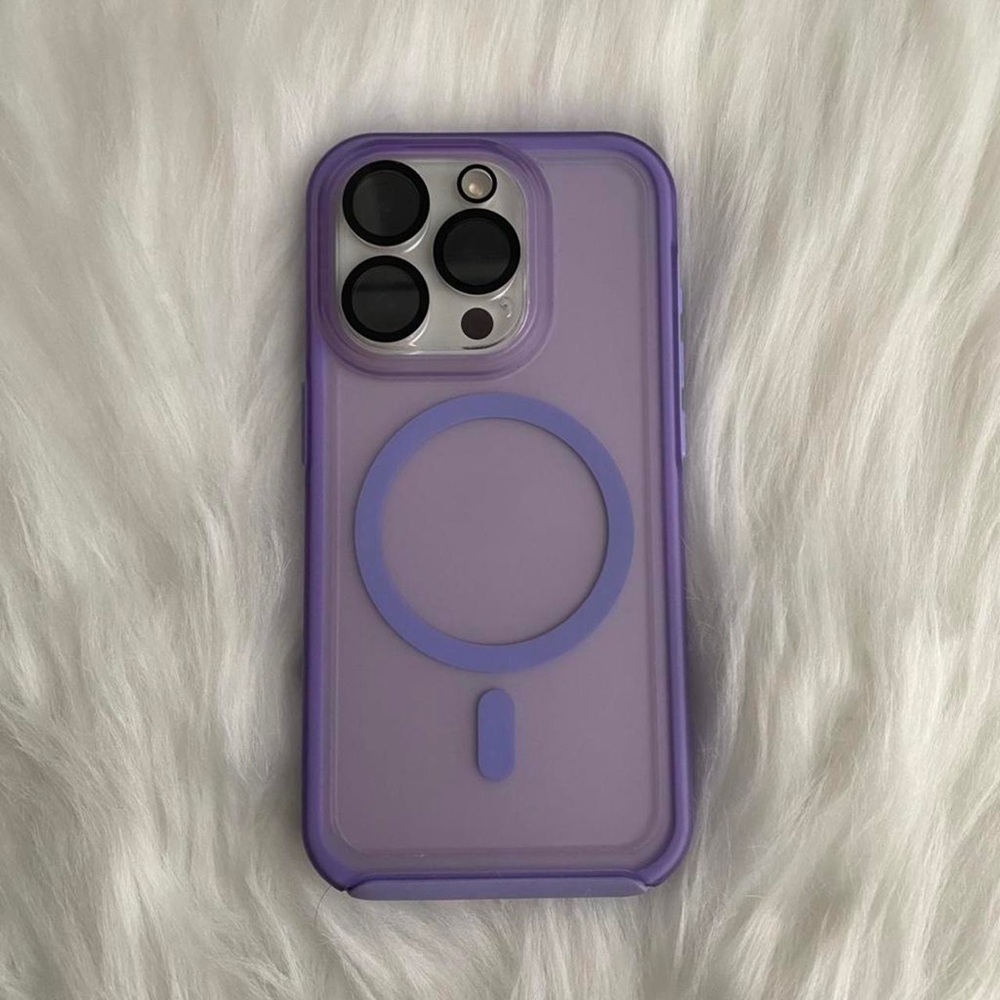 Apple Lavender iPhone Case with MagSafe